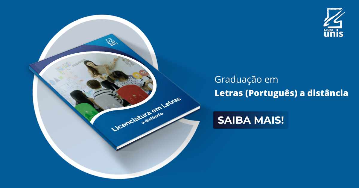 Confira O E-book De Letras (Português) A Distância Do Unis